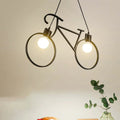 Mira Moderne Créatif Forme De Bicyclette LED Suspension Métal Salon - Neutralighting