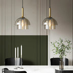 Valentina Moderne Métal Verre Suspension Salon Chambre à Coucher - Neutralighting