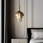 Valentina Moderne Métal Verre Suspension Salon Chambre à Coucher - Neutralighting