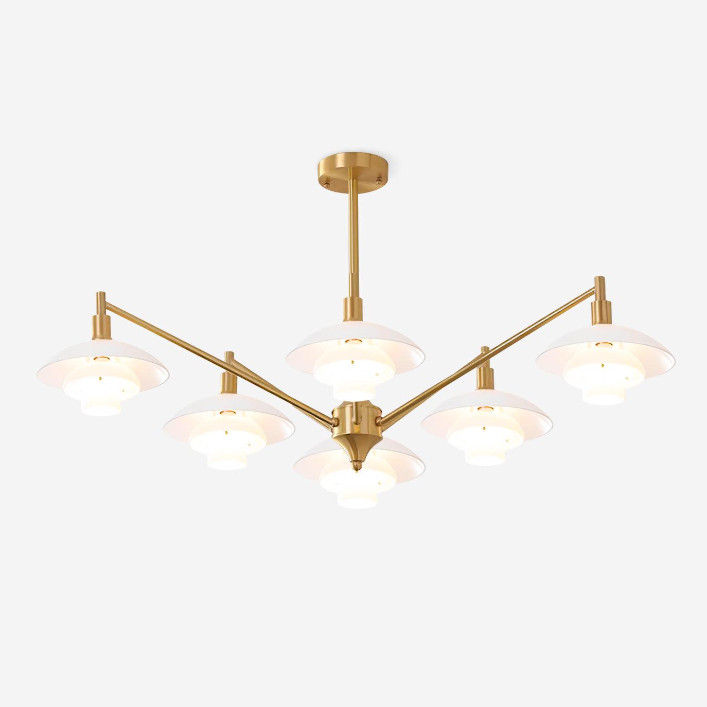 Alora Lustre Cuivre Nordique Couches - Neutralighting