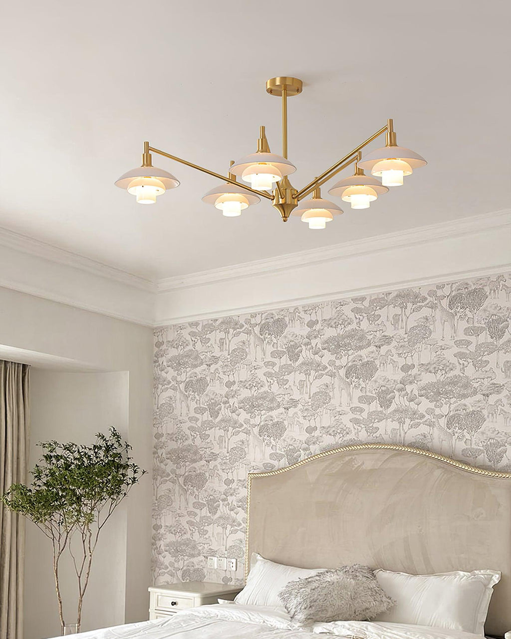 Alora Lustre Cuivre Nordique Couches - Neutralighting
