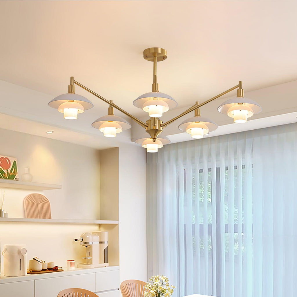 Alora Lustre Cuivre Nordique Couches - Neutralighting