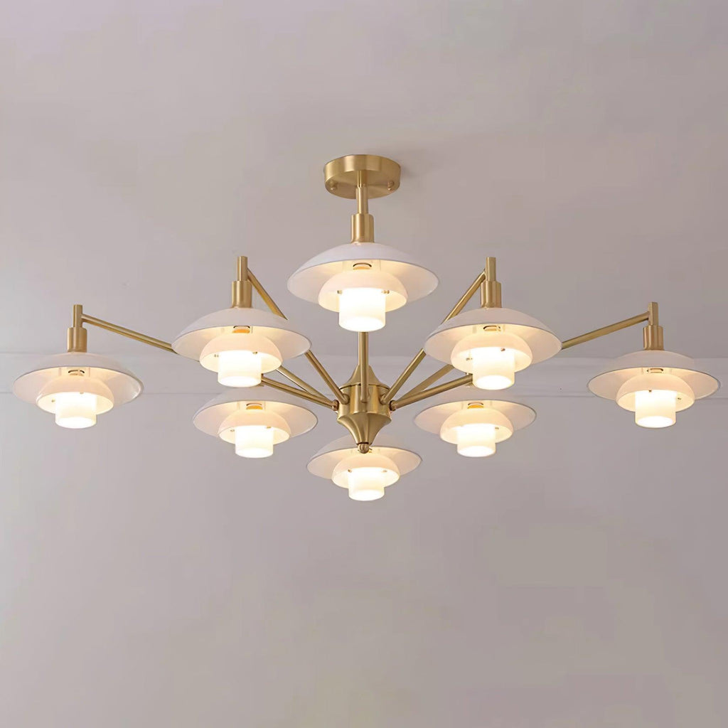 Alora Lustre Cuivre Nordique Couches - Neutralighting
