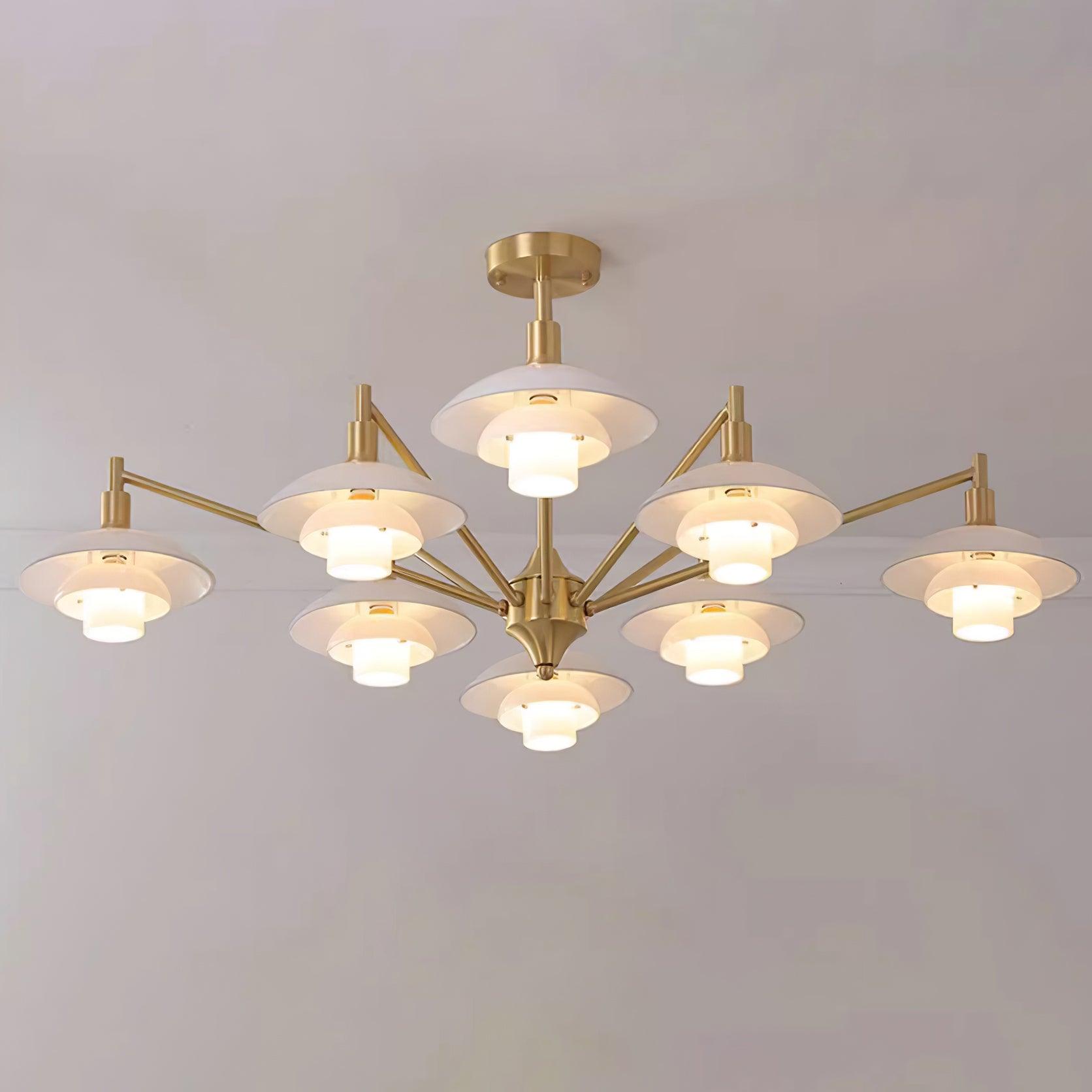 Alora Lustre Cuivre Nordique Couches - Neutralighting