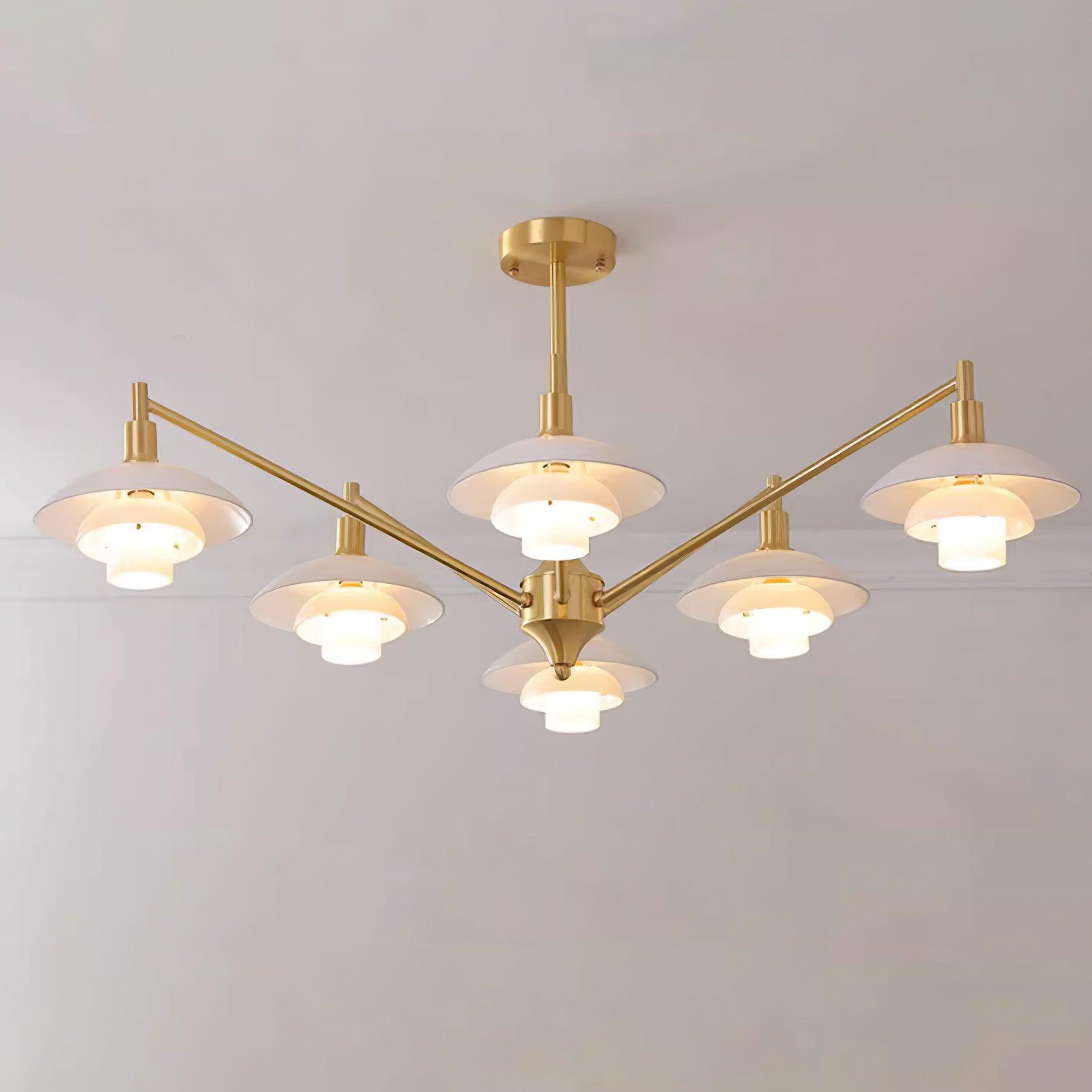 Alora Lustre Cuivre Nordique Couches - Neutralighting