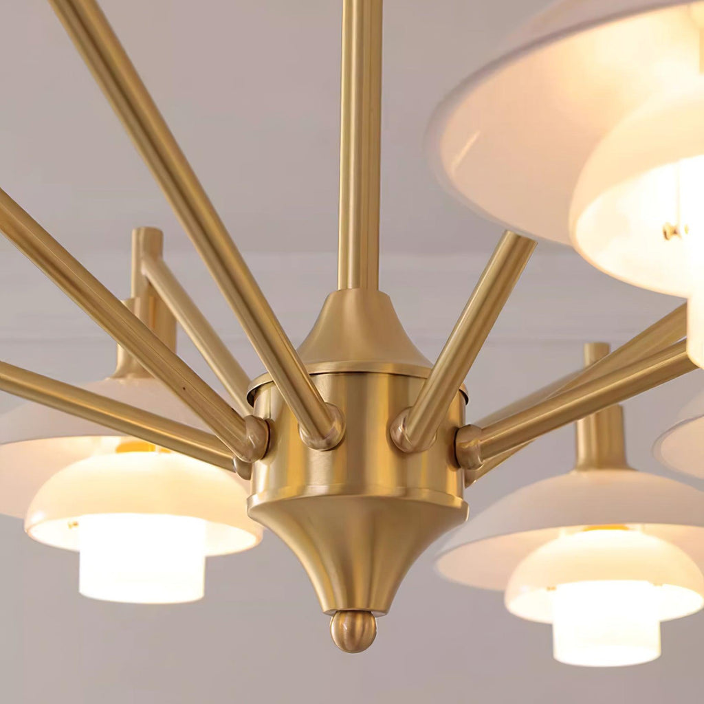 Alora Lustre Cuivre Nordique Couches - Neutralighting