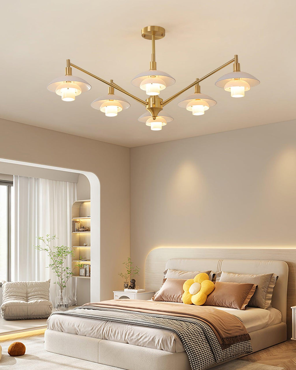 Alora Lustre Cuivre Nordique Couches - Neutralighting