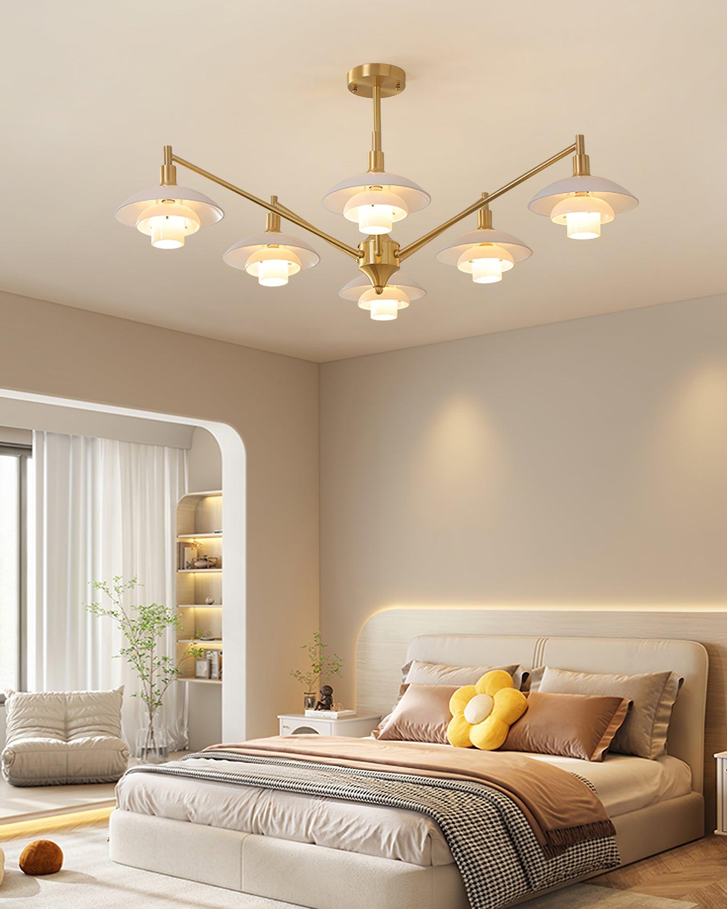 Alora Lustre Cuivre Nordique Couches - Neutralighting