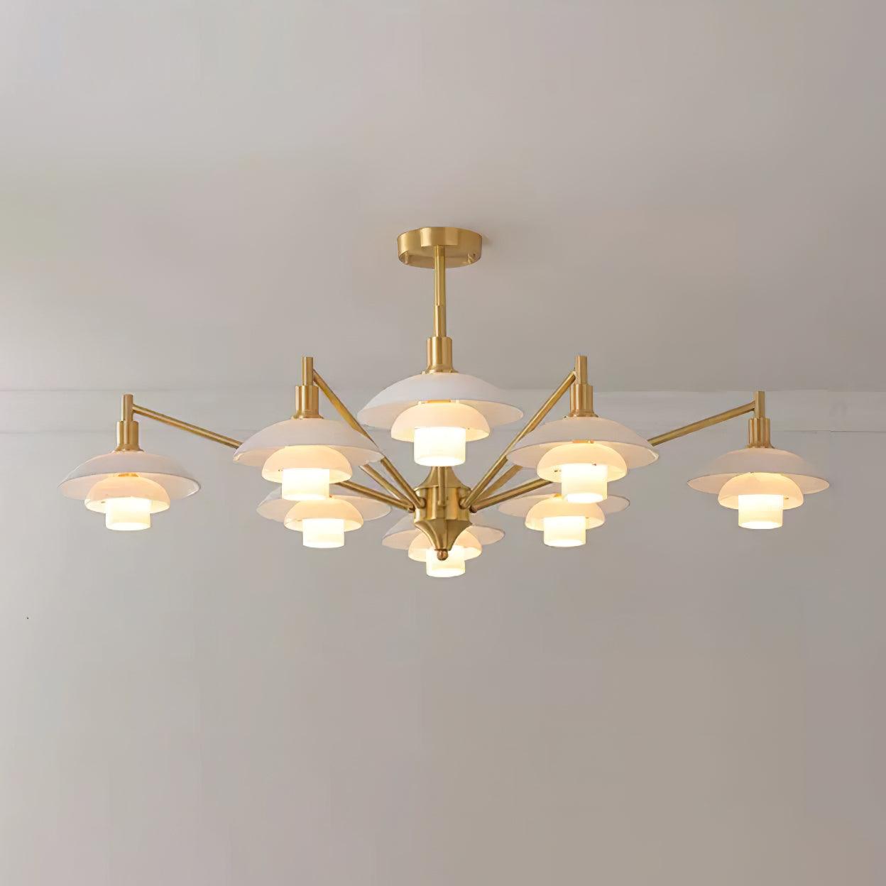 Alora Lustre Cuivre Nordique Couches - Neutralighting