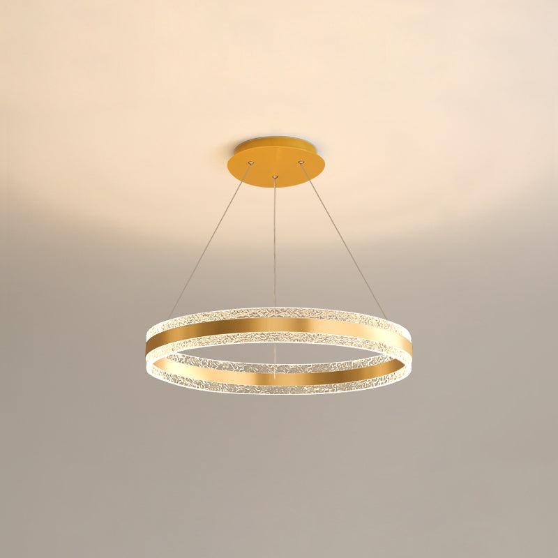 Lustra Suspension Lampe Cercles LED Modernes - Neutralighting
