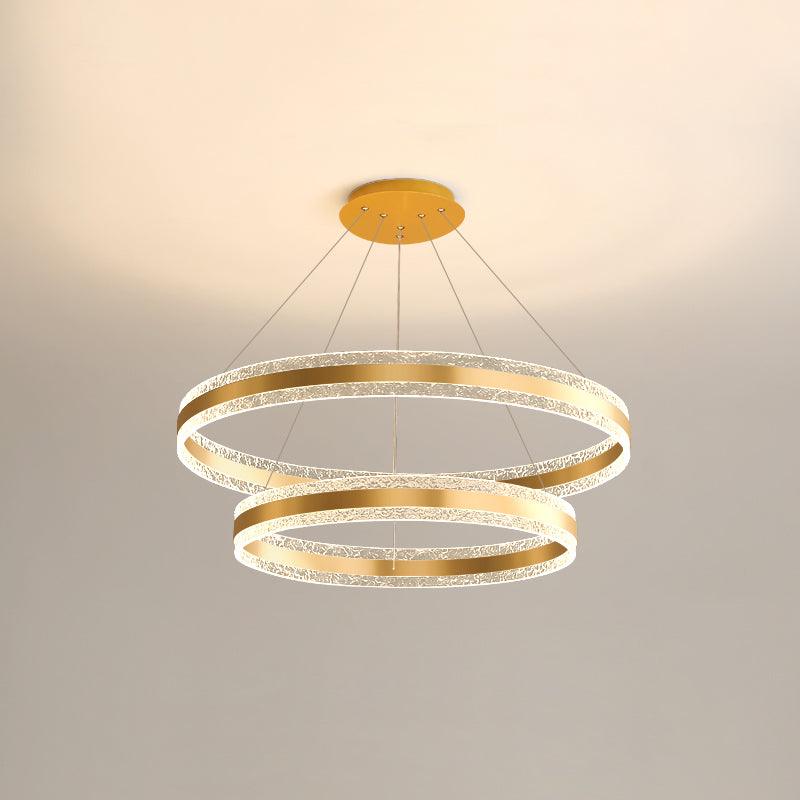 Lustra Suspension Lampe Cercles LED Modernes - Neutralighting