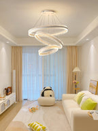 Lustra Suspension Lampe Cercles LED Modernes - Neutralighting