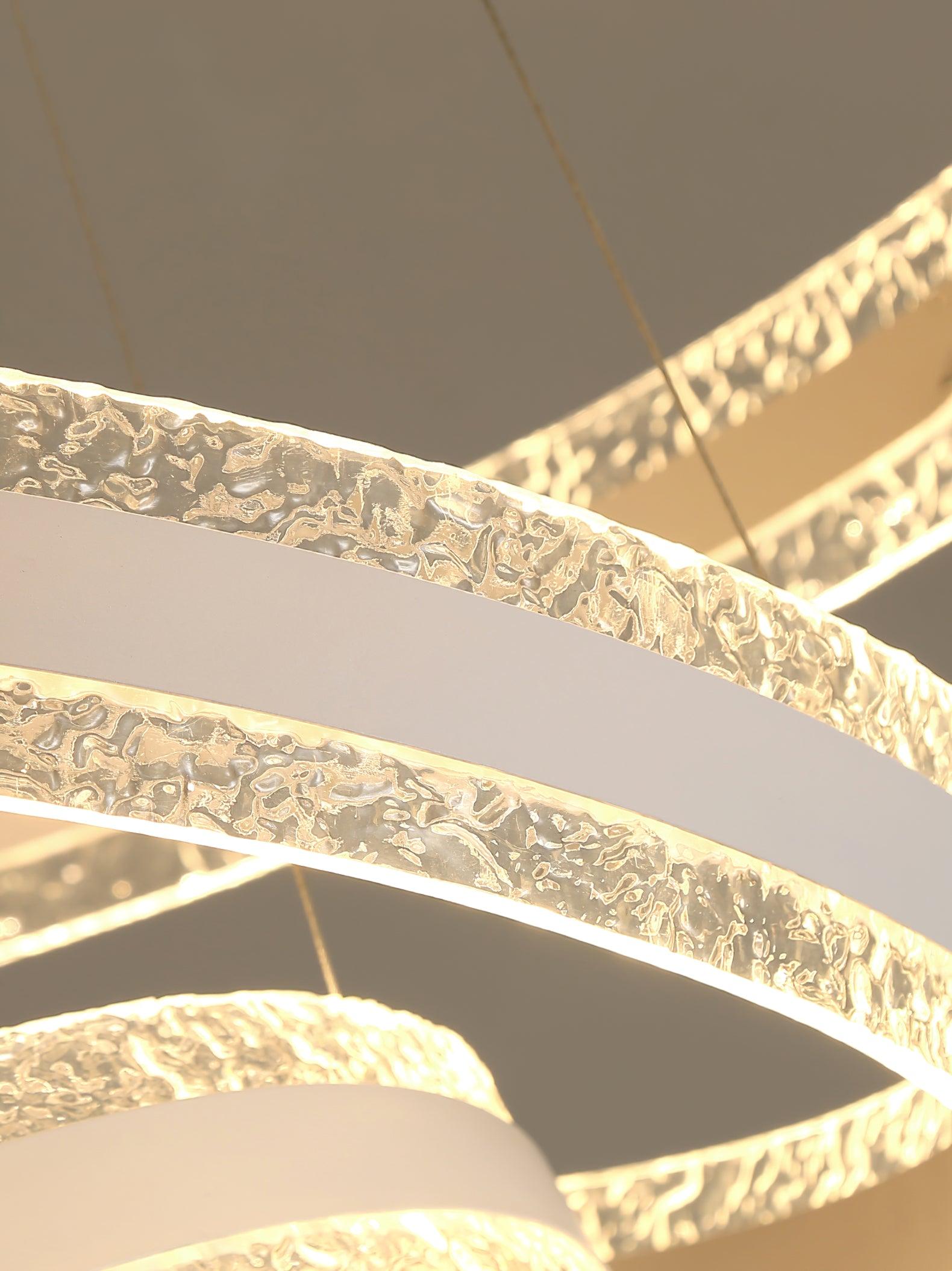 Lustra Suspension Lampe Cercles LED Modernes - Neutralighting