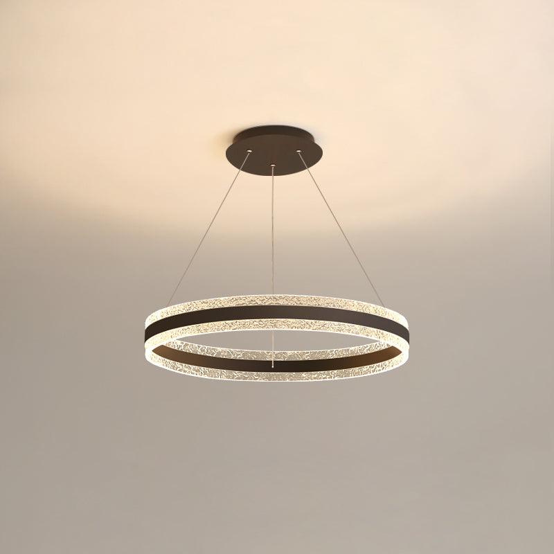 Lustra Suspension Lampe Cercles LED Modernes - Neutralighting