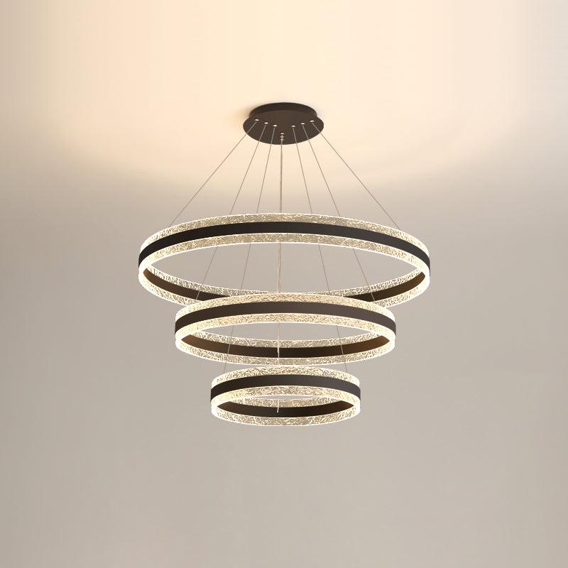 Lustra Suspension Lampe Cercles LED Modernes - Neutralighting
