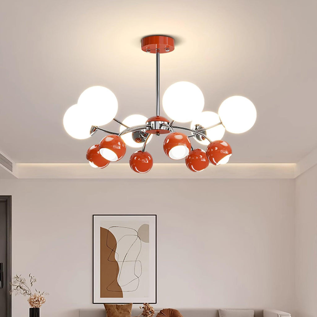 Lumi Chandelier Minimaliste en Verre - Neutralighting