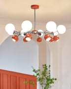 Lumi Chandelier Minimaliste en Verre - Neutralighting