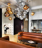 Lustra Suspension Luminaire Moderne Verre Lava - Neutralighting