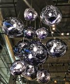 Lustra Suspension Luminaire Moderne Verre Lava - Neutralighting