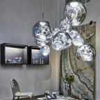 Lustra Suspension Luminaire Moderne Verre Lava - Neutralighting