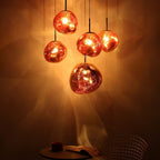 Lustra Suspension Luminaire Moderne Verre Lava - Neutralighting