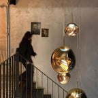 Lustra Suspension Luminaire Moderne Verre Lava - Neutralighting