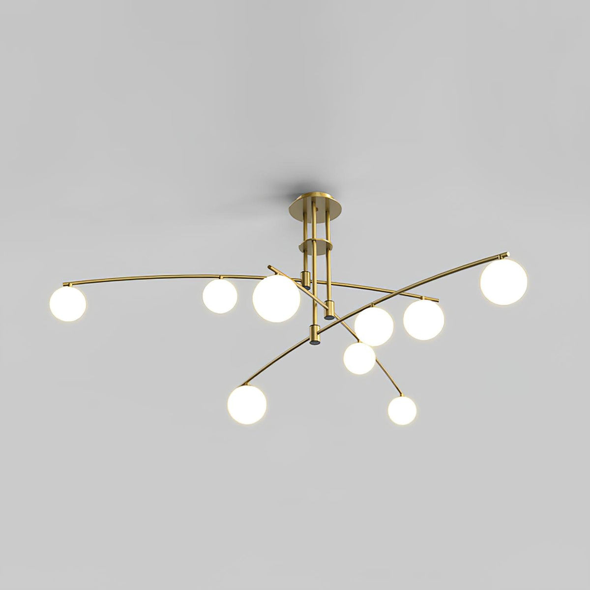 Lustra Chandelier à Long Bras Moderne 6 Lumières - Neutralighting