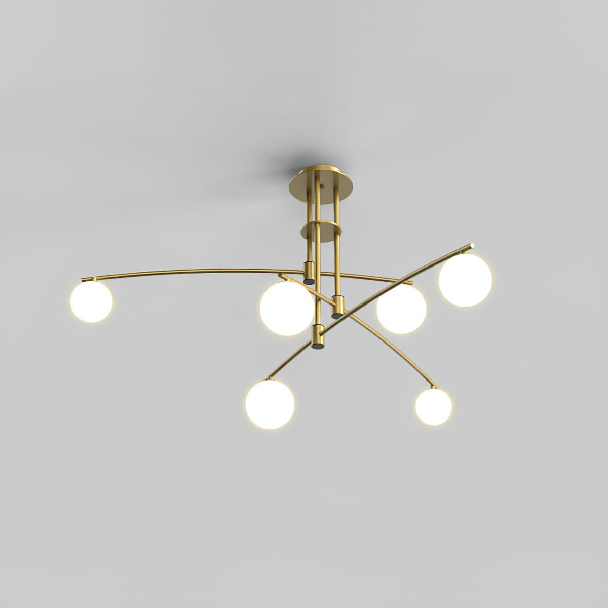 Lustra Chandelier à Long Bras Moderne 6 Lumières - Neutralighting