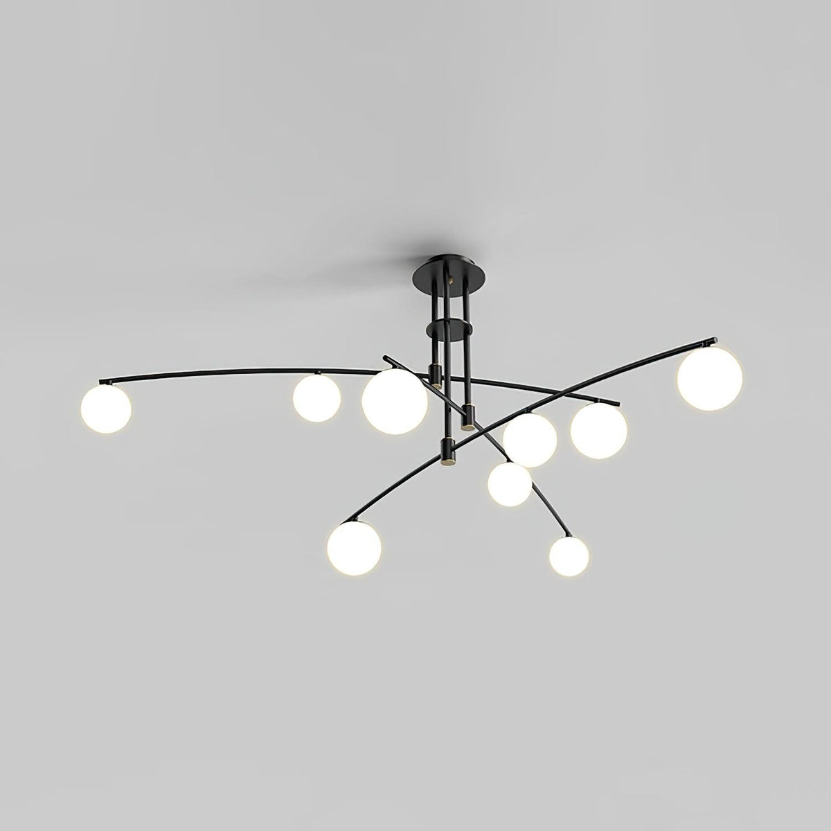 Lustra Chandelier à Long Bras Moderne 6 Lumières - Neutralighting