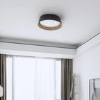 Solara Plafonnier Cylindre Cannelé Bois Élégant Contemporain - Neutralighting