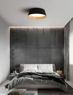 Solara Plafonnier Cylindre Cannelé Bois Élégant Contemporain - Neutralighting
