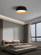 Solara Plafonnier Cylindre Cannelé Bois Élégant Contemporain - Neutralighting