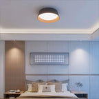 Solara Plafonnier Cylindre Cannelé Bois Élégant Contemporain - Neutralighting