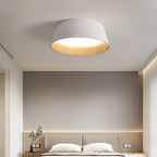 Solara Plafonnier Cylindre Cannelé Bois Élégant Contemporain - Neutralighting