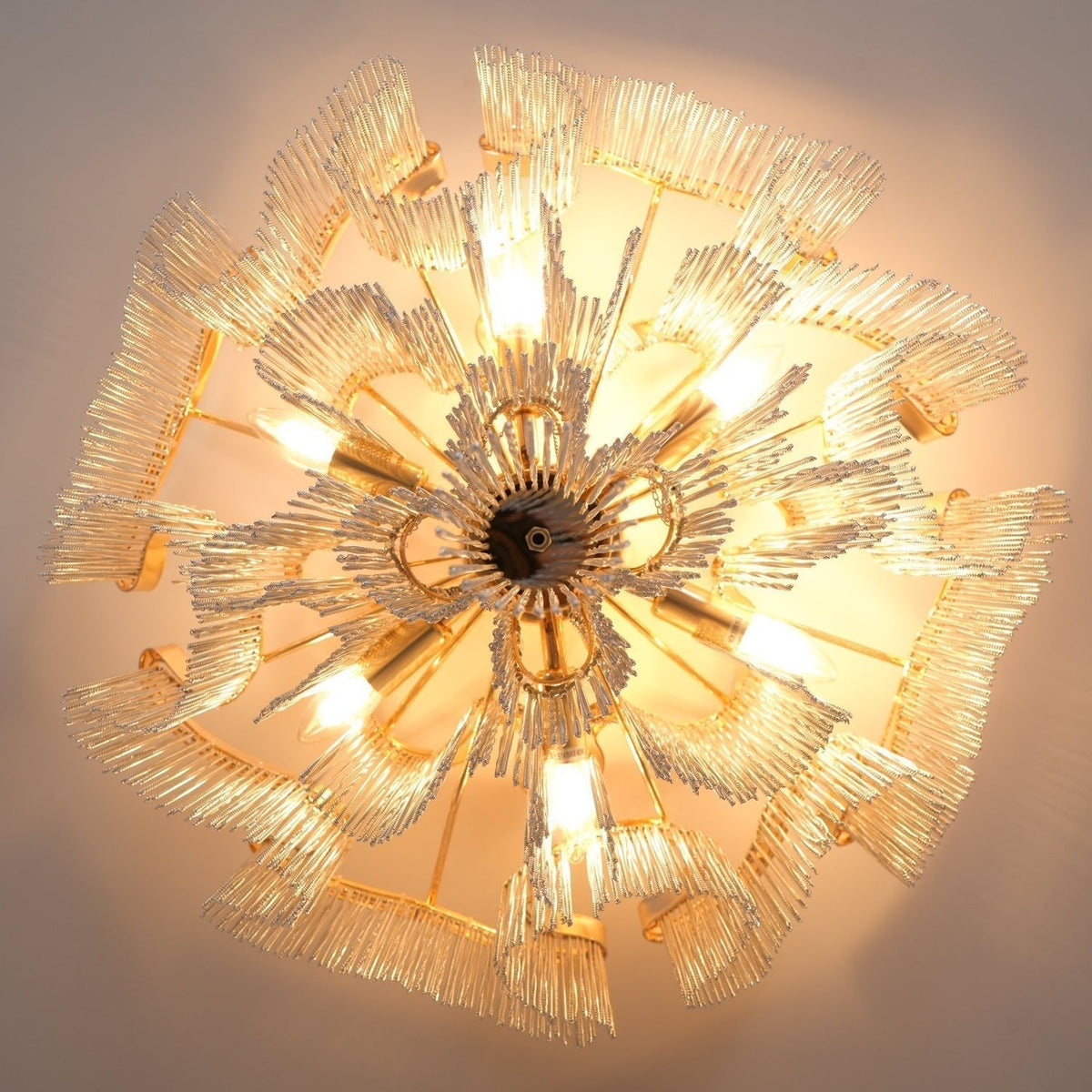 Lustra Plafonnier Moderne Art Frange - Neutralighting