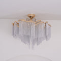 Lustra Plafonnier Moderne Art Frange - Neutralighting