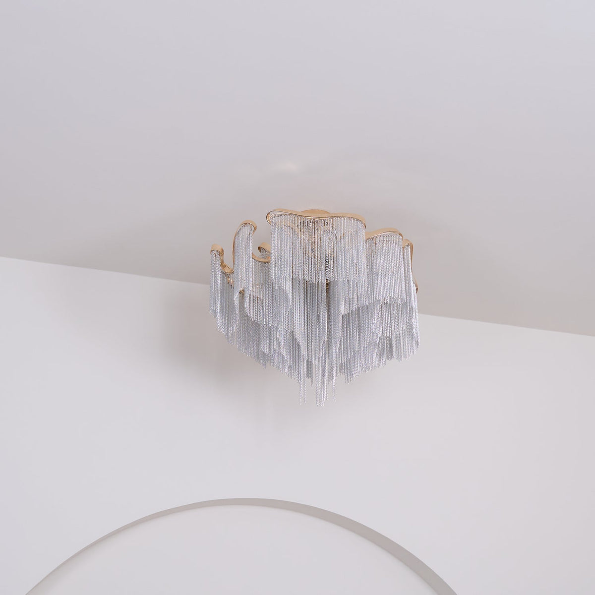 Lustra Plafonnier Moderne Art Frange - Neutralighting