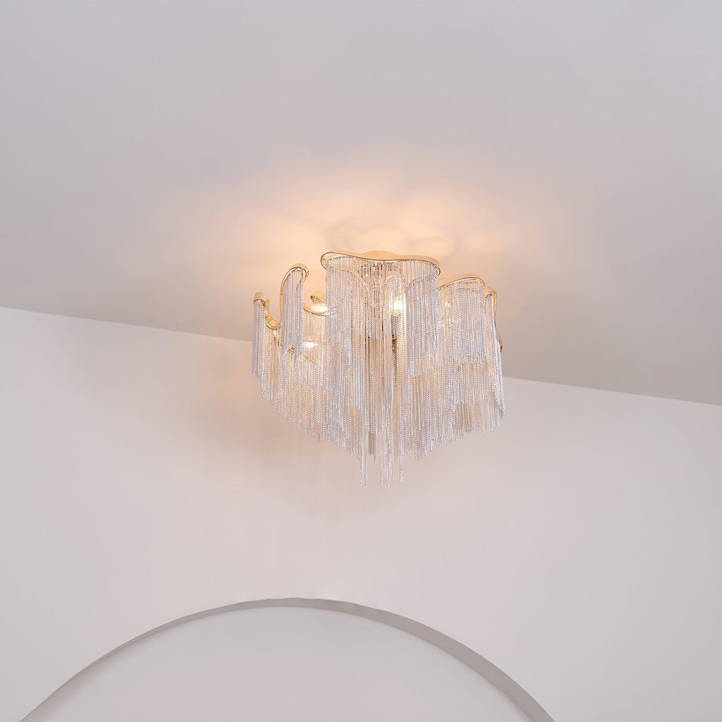 Lustra Plafonnier Moderne Art Frange - Neutralighting