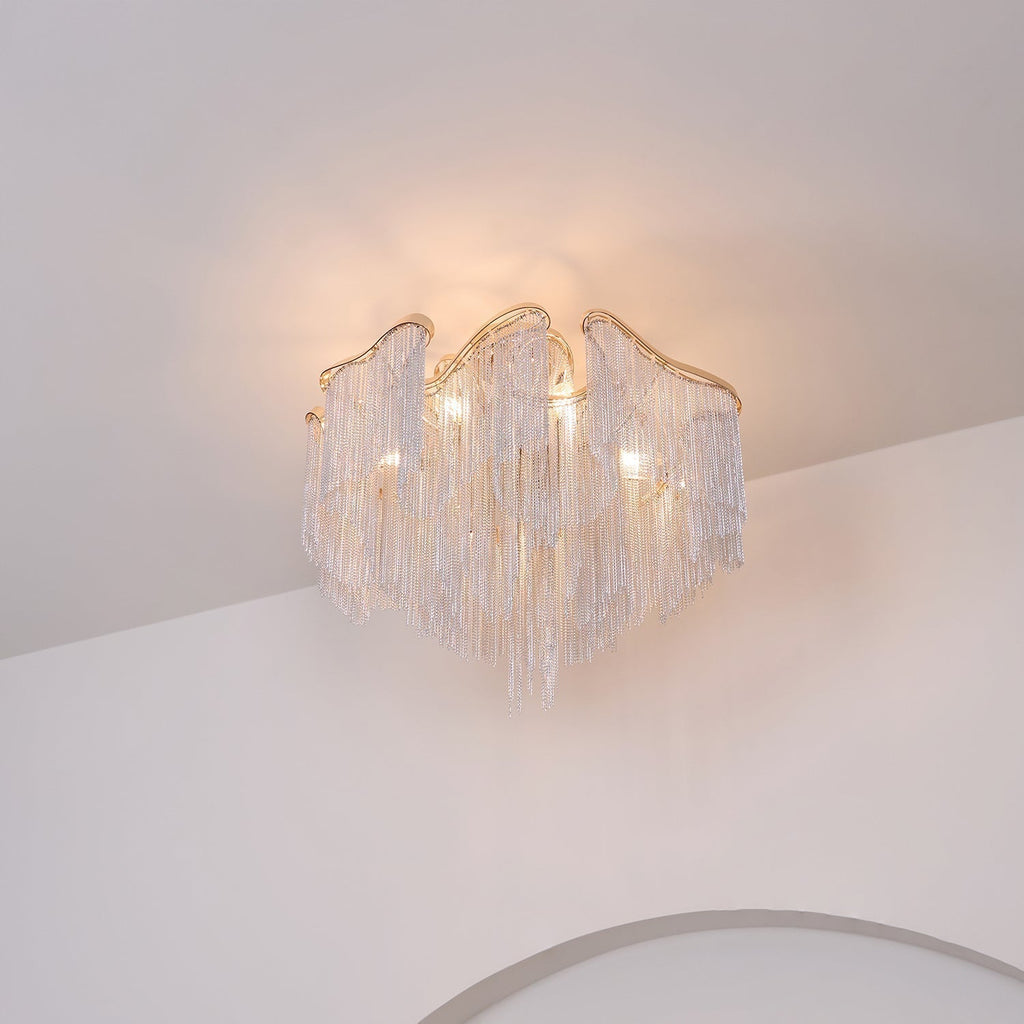 Lustra Plafonnier Moderne Art Frange - Neutralighting