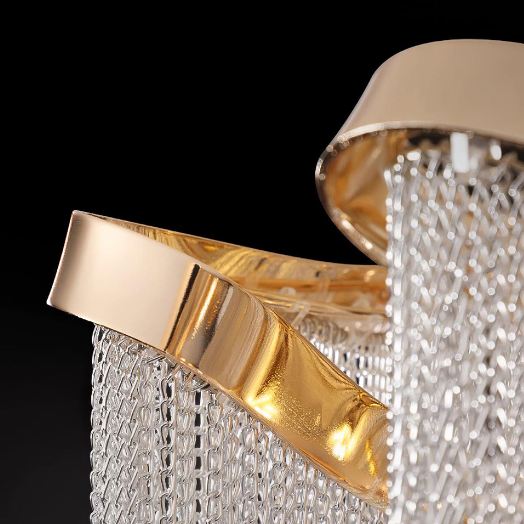 Lustra Plafonnier Moderne Art Frange - Neutralighting