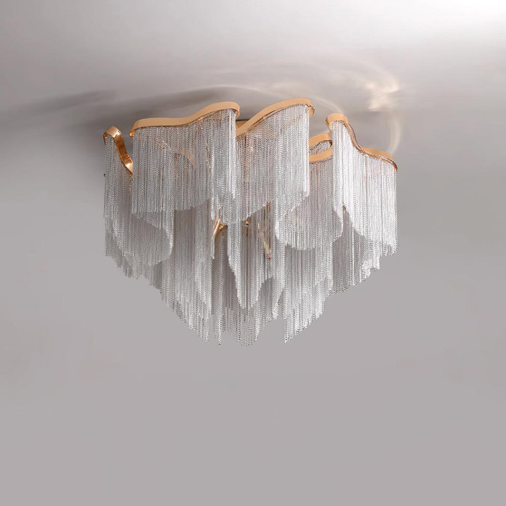 Lustra Plafonnier Moderne Art Frange - Neutralighting