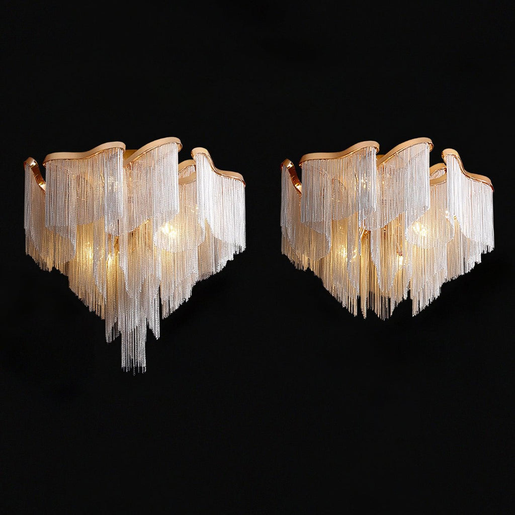 Lustra Plafonnier Moderne Art Frange - Neutralighting
