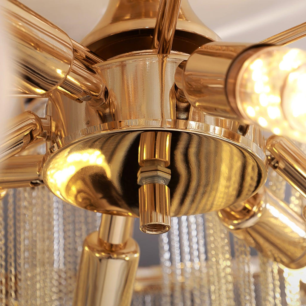 Lustra Plafonnier Moderne Art Frange - Neutralighting