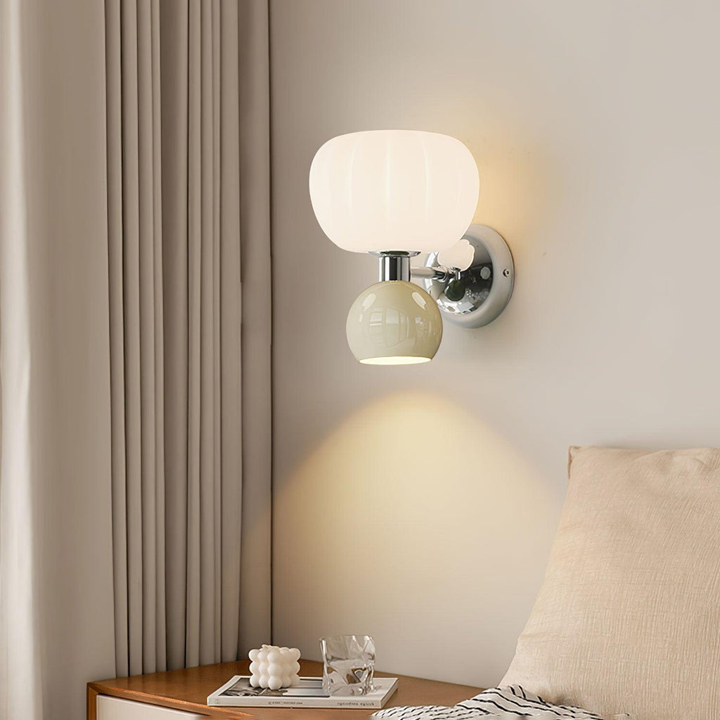 Erraeiel Applique Murale en Plastique Crème Art Nordique - Neutralighting