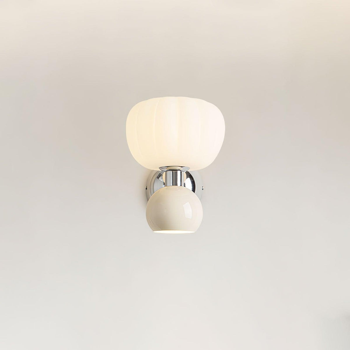 Erraeiel Applique Murale en Plastique Crème Art Nordique - Neutralighting