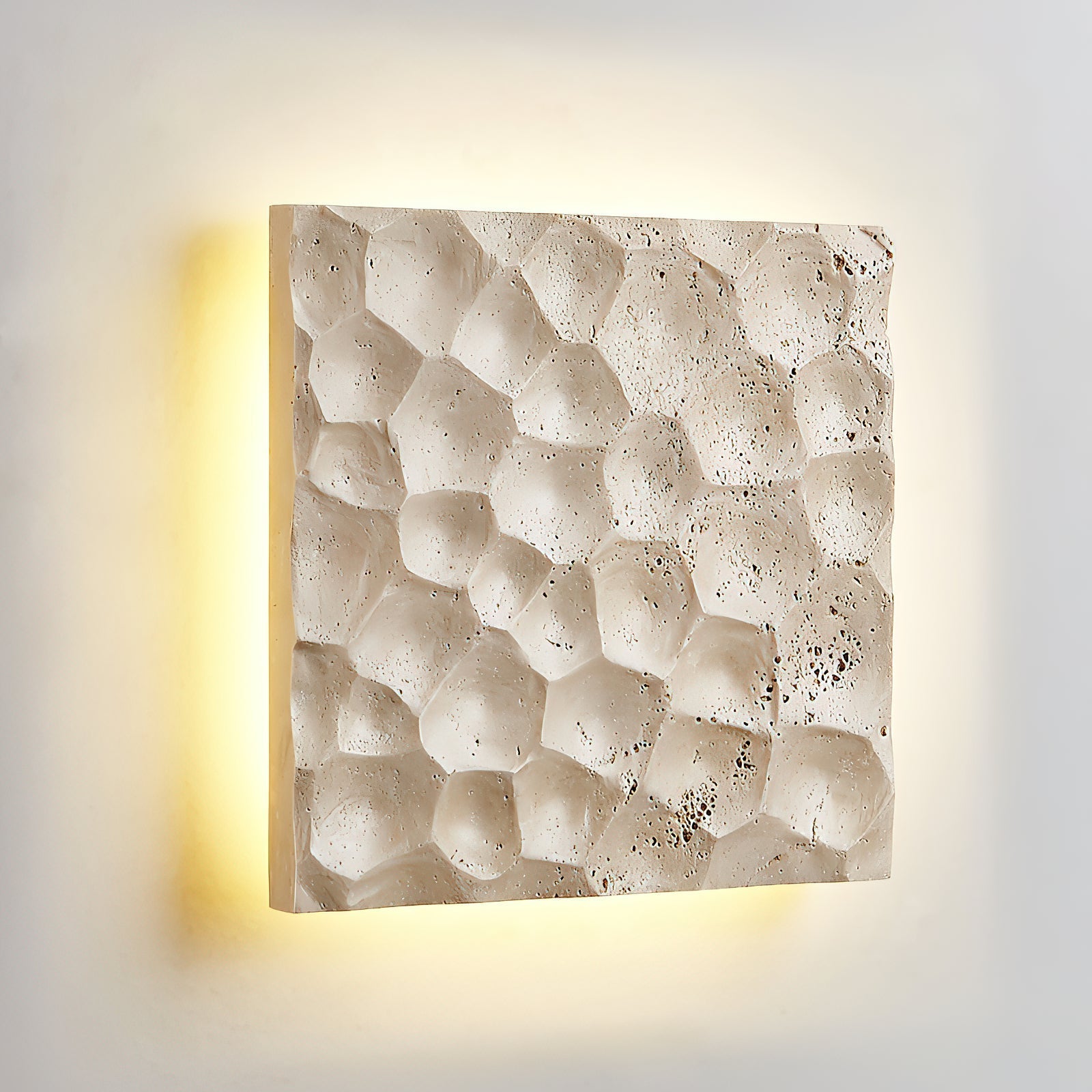 Vedoreth Applique Murale En Travertin à Panneau De Créativité Individuelle - Neutralighting