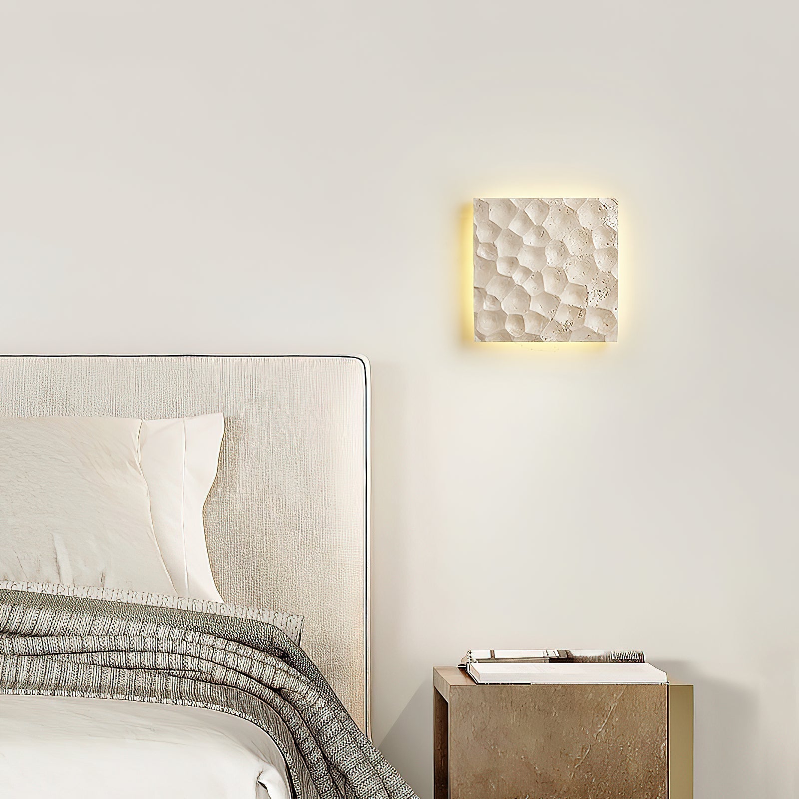 Vedoreth Applique Murale En Travertin à Panneau De Créativité Individuelle - Neutralighting