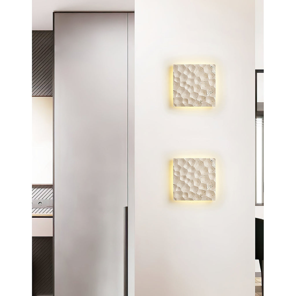 Vedoreth Applique Murale En Travertin à Panneau De Créativité Individuelle - Neutralighting
