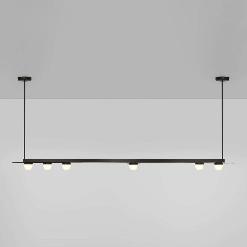 Lustra Chandelier Cadre Doré Linéaire - Neutralighting