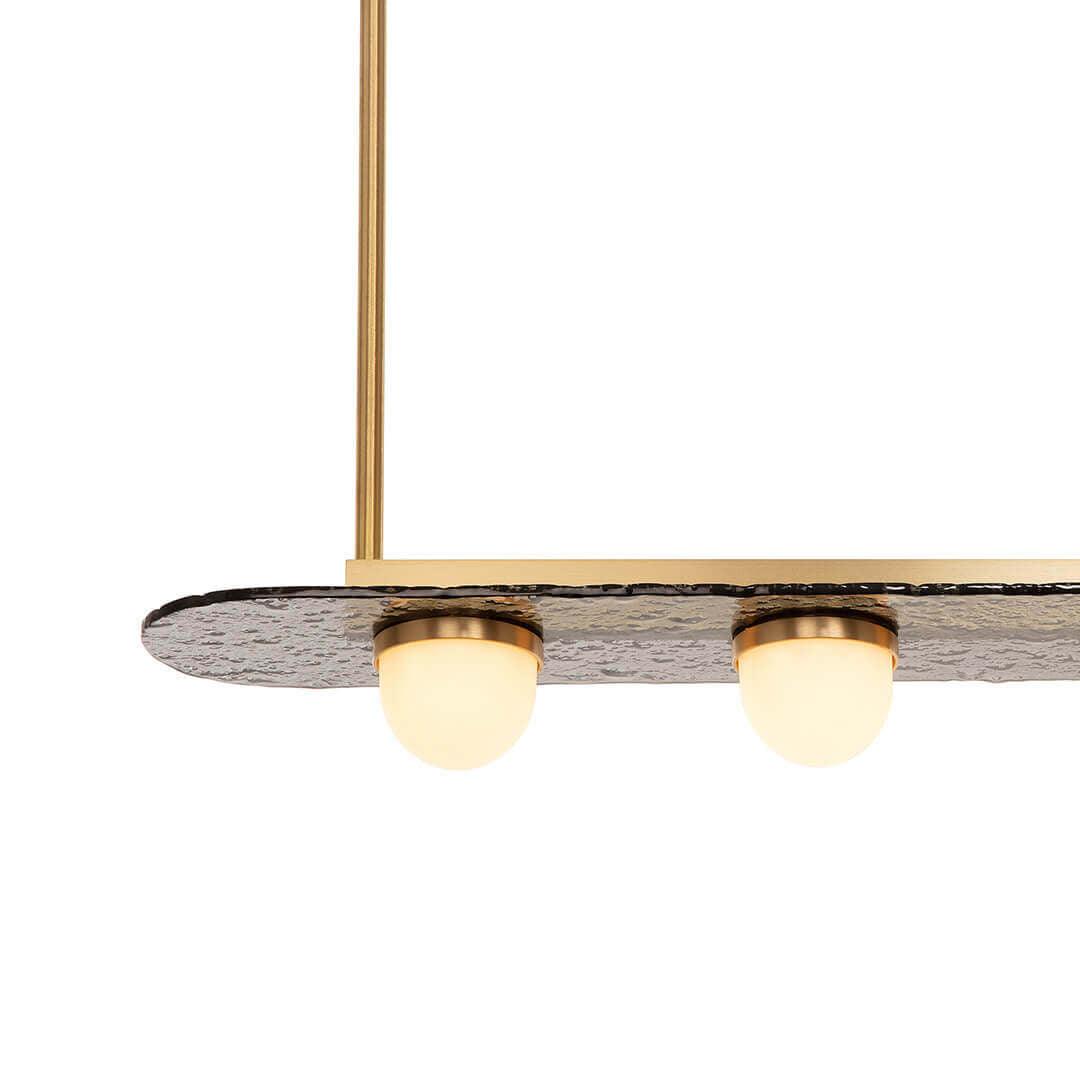 Lustra Chandelier Cadre Doré Linéaire - Neutralighting